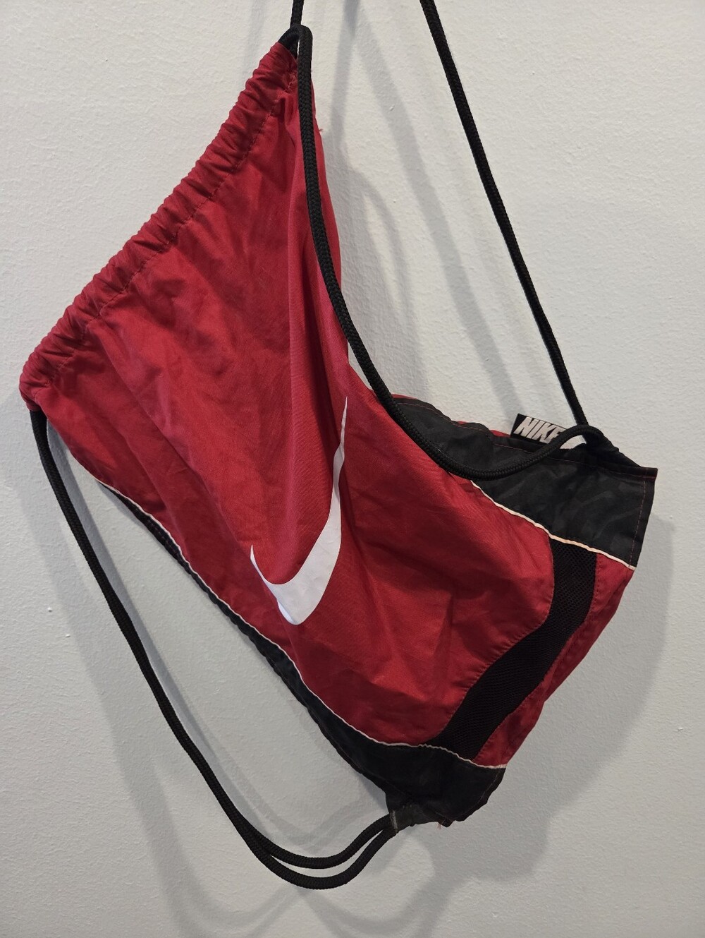 Nike Red And Black Penny Bag